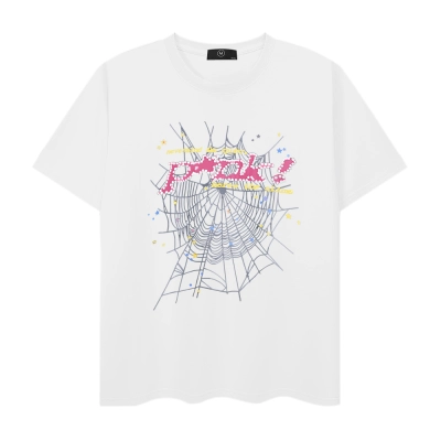 Sp5der Worldwide Men's T-Shirt White 01