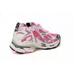 balenciaga runner white fluo pink