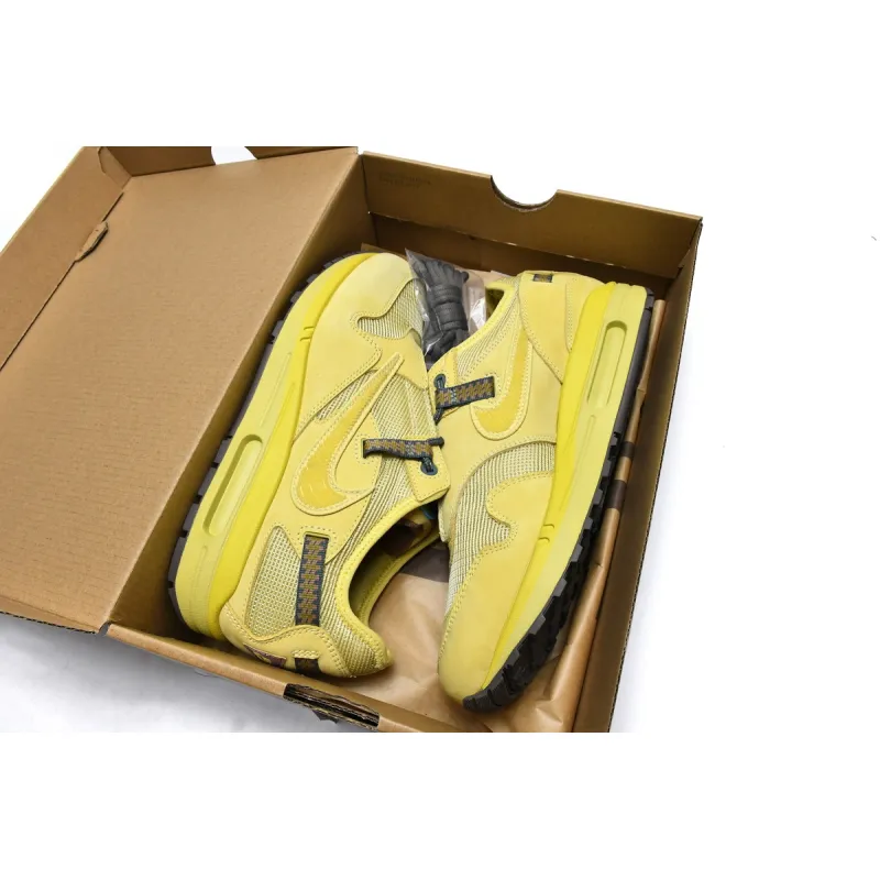 Nike Air Max 1 Travis Scott Cactus Jack Saturn Gold DO9392-700