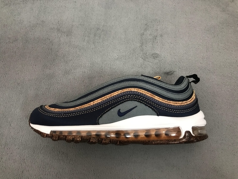 Nike Air Max 97 Cork DC3986-300 ?Nike Air Max 97 Cork Obsidian 2021 Mens Womens Sneakers - Crew kicks ?nike air max 97 cork obsidian,nike 97 cork,Nike Air Max 97 Cork Obsidian 2021 Mens Womens Sneakers