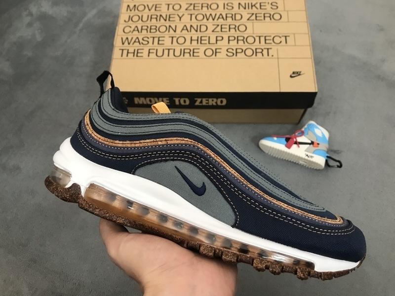 Nike Air Max 97 Cork DC3986-300 ?Nike Air Max 97 Cork Obsidian 2021 Mens Womens Sneakers - Crew kicks ?nike air max 97 cork obsidian,nike 97 cork,Nike Air Max 97 Cork Obsidian 2021 Mens Womens Sneakers