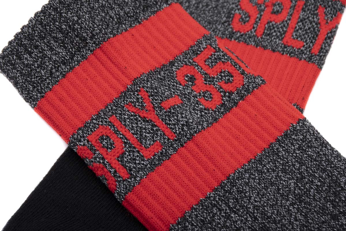 Yeezy Sply-350 Grey Reflective Sock
