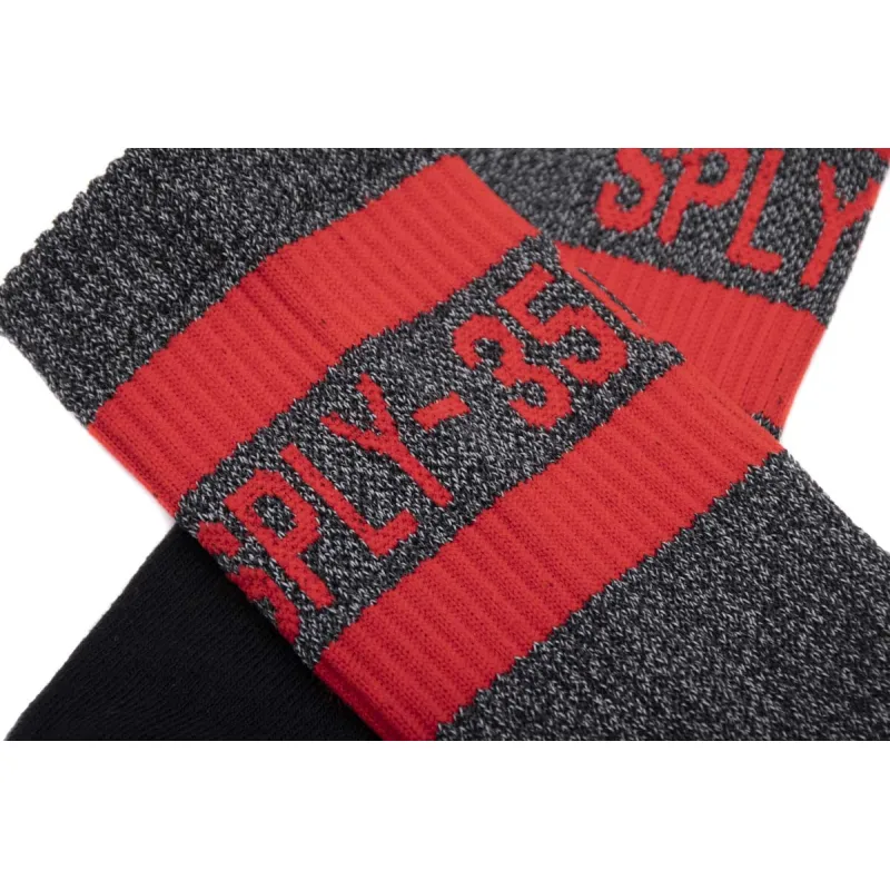 Yeezy Sply-350 Grey Reflective Sock