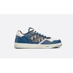 Dior B27 Low Blue Cream Dior Gray Beige Black Dior Oblique Jacquard Men
