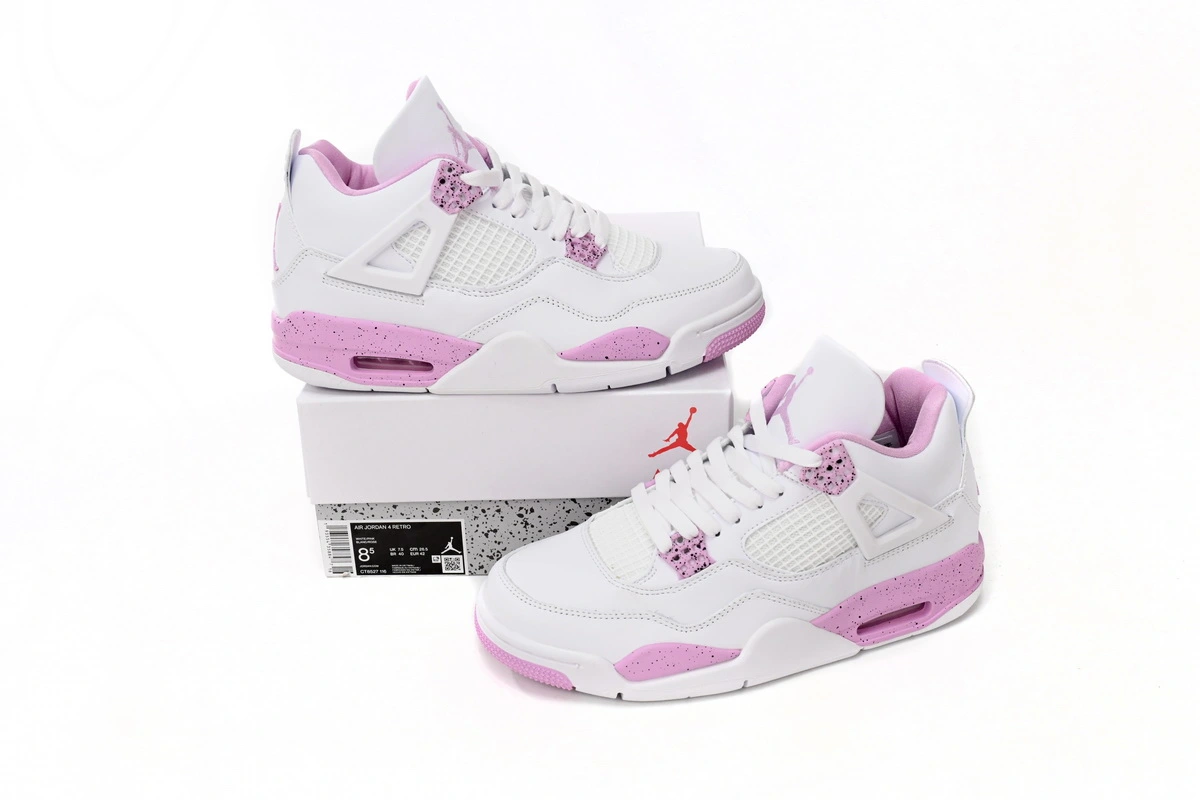 Air Jordan 4 White Pink Oreo CT8527-116