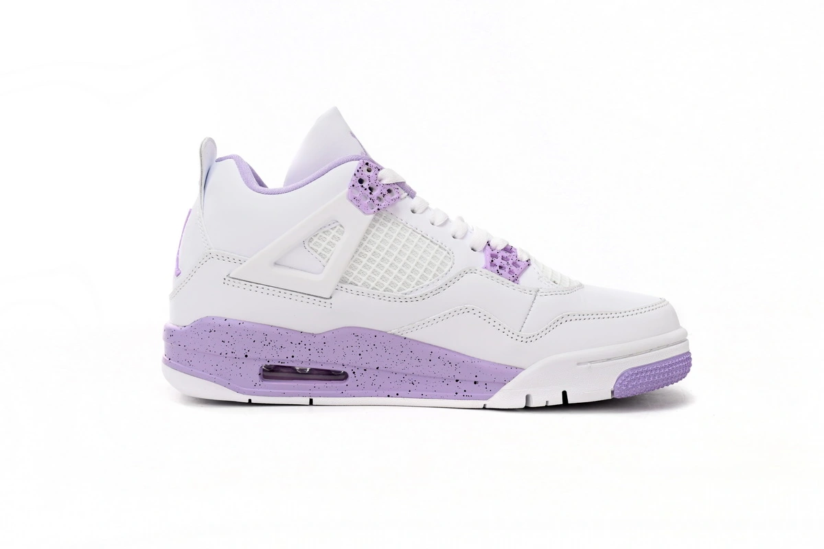 Air Jordan 4 White Purple Oreo CT8527-115