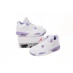 Air Jordan 4 White Purple Oreo CT8527-115