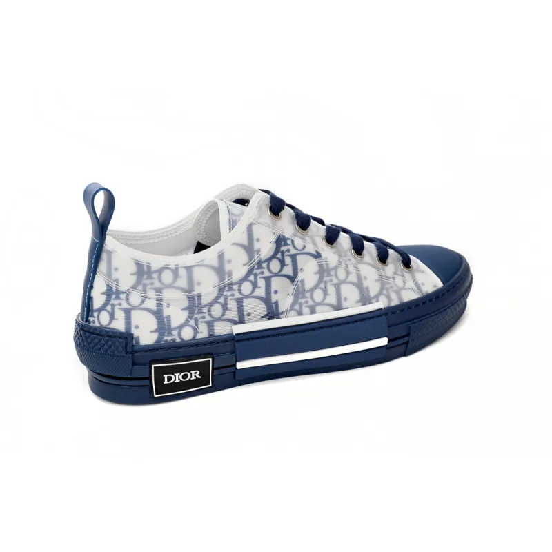 Dior B23 Low Top Blue Oblique Women