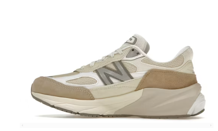 New Balance 990v6 Cream And White M990SS6