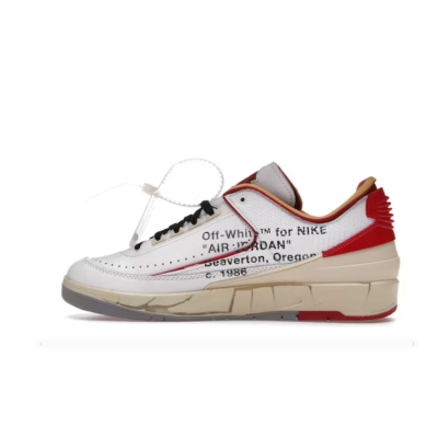 Jordan 2 Retro Low SP Off-White White Red DJ4375-106 01