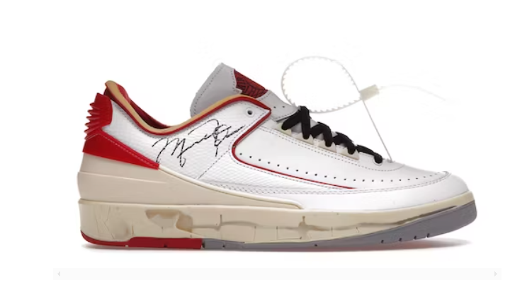 Jordan 2 Retro Low SP Off-White White Red DJ4375-106