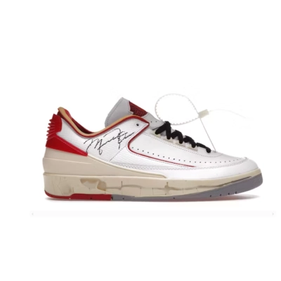 Jordan 2 Retro Low SP Off-White White Red DJ4375-106 02