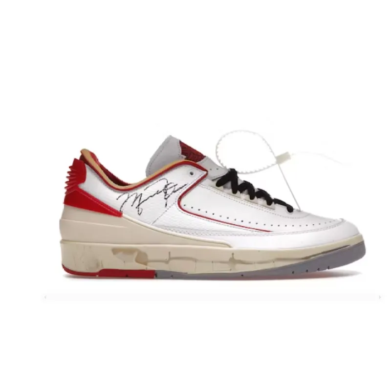Jordan 2 Retro Low SP Off-White White Red DJ4375-106