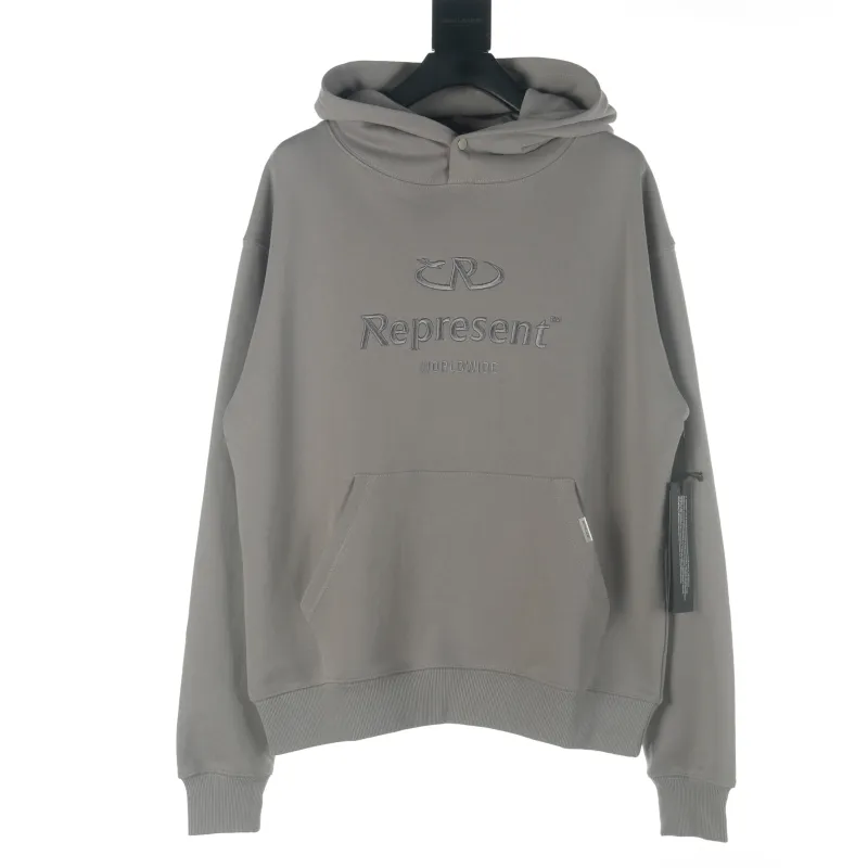 Represent 23FW Grey Hoodies