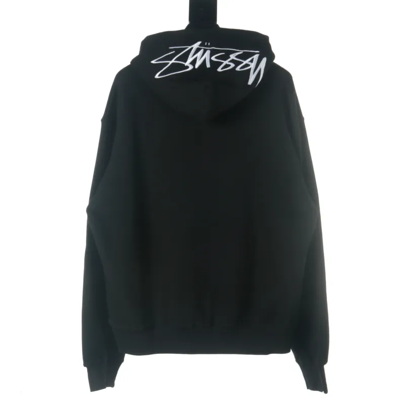 Stussy Black Hoodies