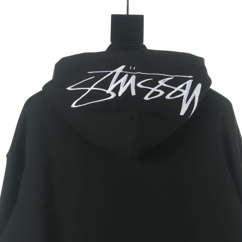 Stussy Black Hoodies