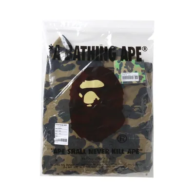 BAPE Cloro Camo Shark Full Zip Hoodie Green 02