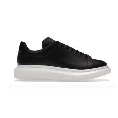 Alexander McQueen Black White Sole 553680WHGP51000 02