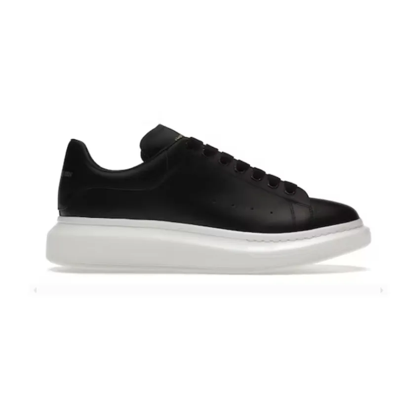 Alexander McQueen Black White Sole 553680WHGP51000
