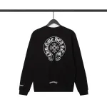 Chrome Heart Black and White Hoodie 8301 