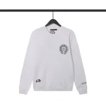 Chrome Heart Black and White Hoodie 8301 