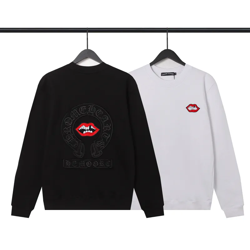 Chrome Heart Black and White Hoodie 8309