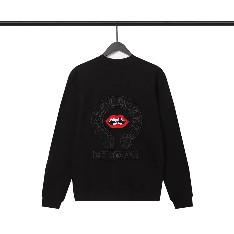 Chrome Heart Black and White Hoodie 8309
