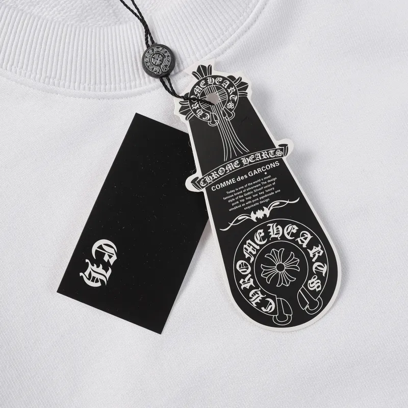 Chrome Heart Black and White Hoodie 8309