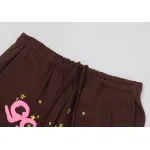 Sp5der Angel Number Sweatpants Brown SS22
