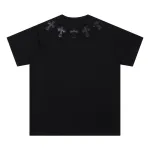 Chrome Heart Men's T-Shirt Black and White 