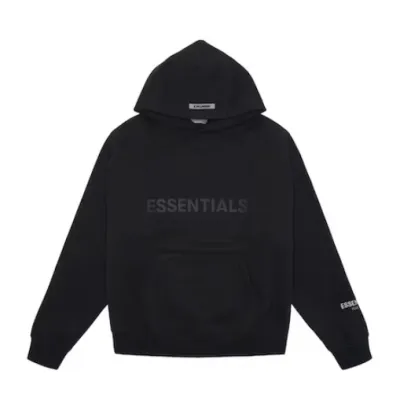 Fear of God Essentials Pullover Hoodie Applique Logo  01