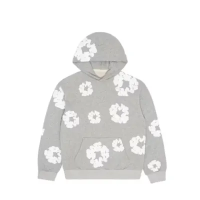 Denim Tears The Cotton Wreath Sweatshirt Grey 01
