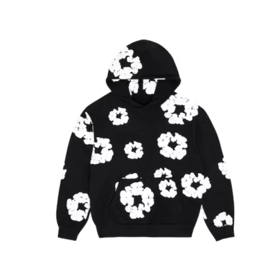 Denim Tears The Cotton Wreath Sweatshirt Black 01