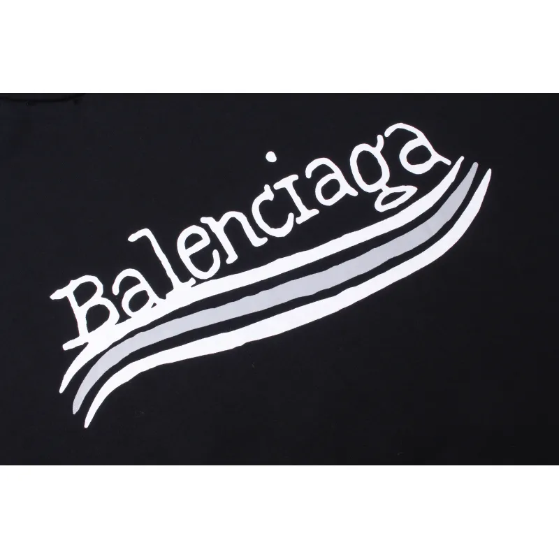 Ba*len*cia*ga black hoodie bl238065