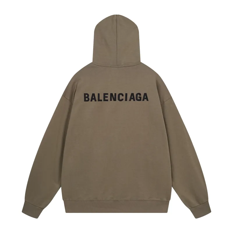 Ba*len*cia*ga brown hoodie bl23802714