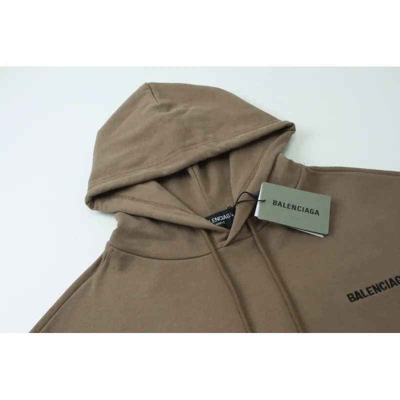 Ba*len*cia*ga brown hoodie bl23802714