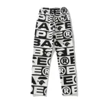 BAPE Sport Pattern Sweat Pants 8919