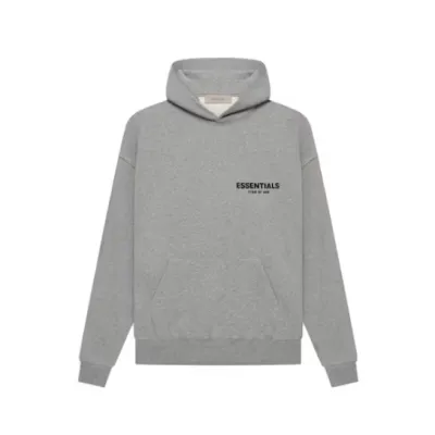 Fear of God Essentials Hoodie Dark Oatmeal 02
