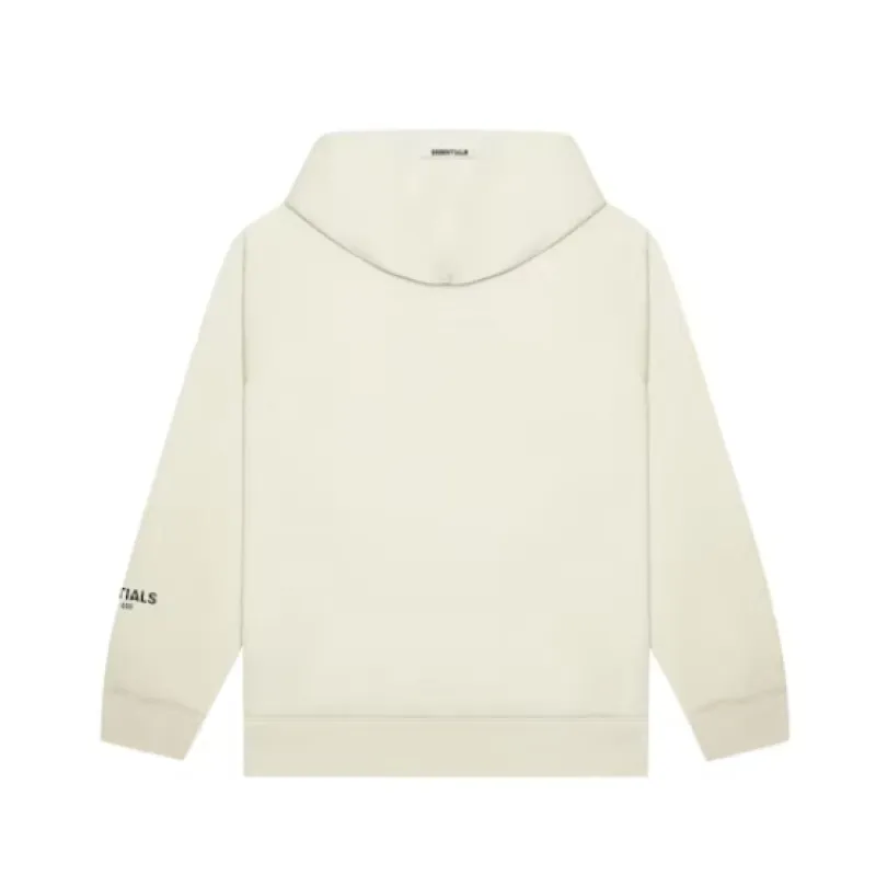 Fear of God Essentials Pullover Hoodie Applique Logo Buttercream