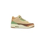 Air Jordan 3 Retro Khaki Brown Green 