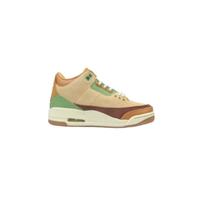Air Jordan 3 Retro Khaki Brown Green  01