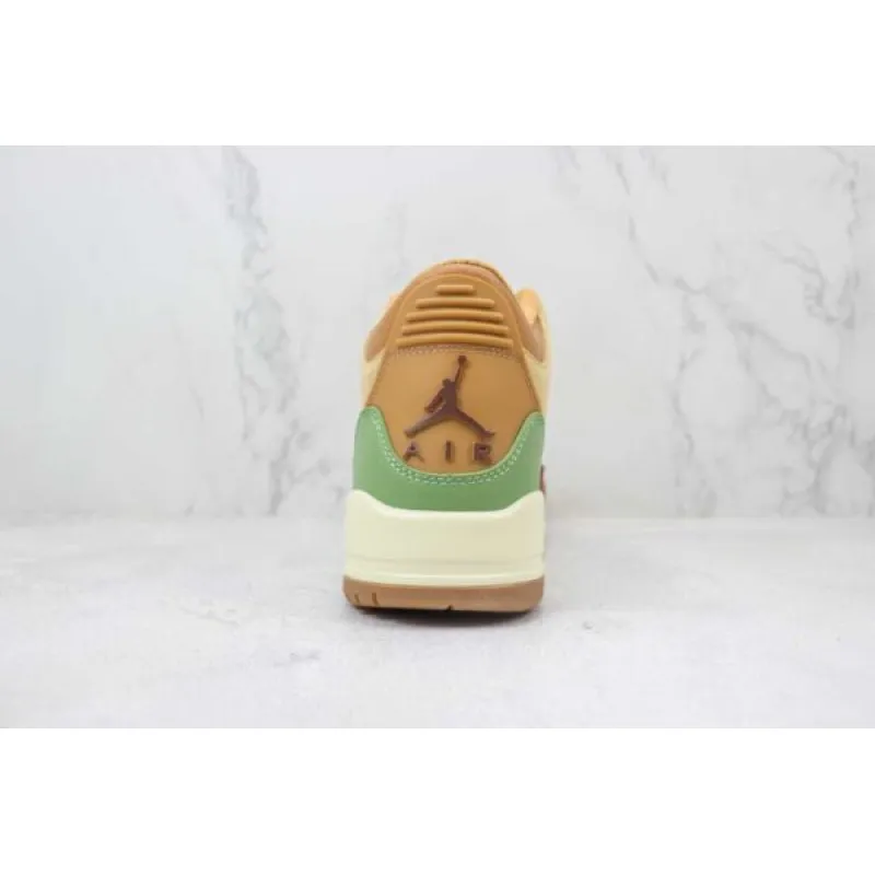 Air Jordan 3 Retro Khaki Brown Green
