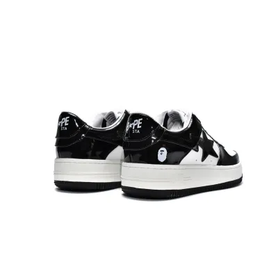 A Bathing Ape Bape Sta Low Black 1G70-109-0001 02