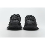 balenciaga track black led