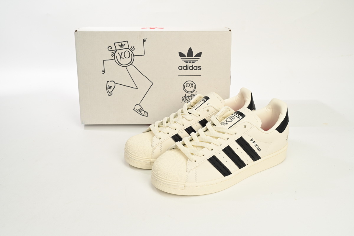 adidas Superstar André Saraiva Chalk White Black Men