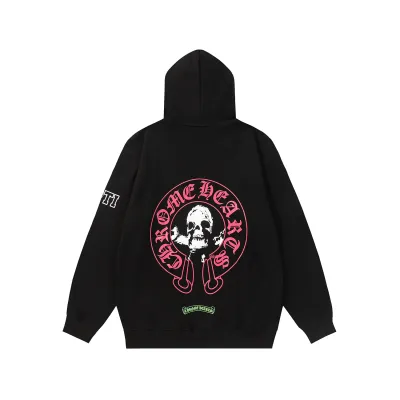 Chrome Hearts x Foti Skeleton Online Exclusive Hoodie Black 02