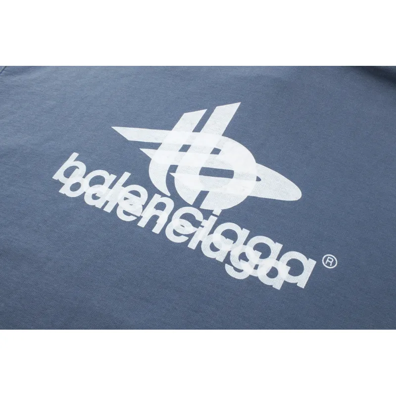 Ba*len*cia*ga hoodie blue bl238807