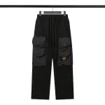 Stone Island Reactive Ice Camo Ripstop Cargo Pant Black 217#