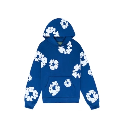 Denim Tears The Cotton Wreath Sweatshirt Royal Blue 01