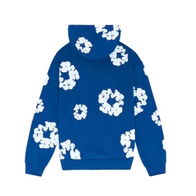 Denim Tears The Cotton Wreath Sweatshirt Royal Blue 02